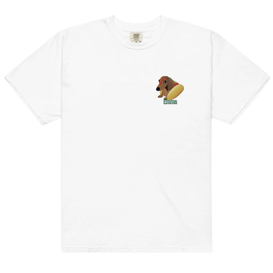 Embroidered Hotdog T-shirt