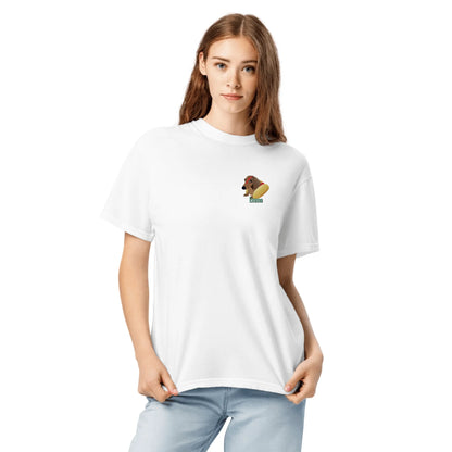 Embroidered Hotdog T-shirt
