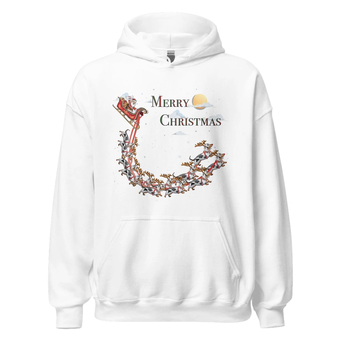 Santa’s Doxies Sleigh Sweater